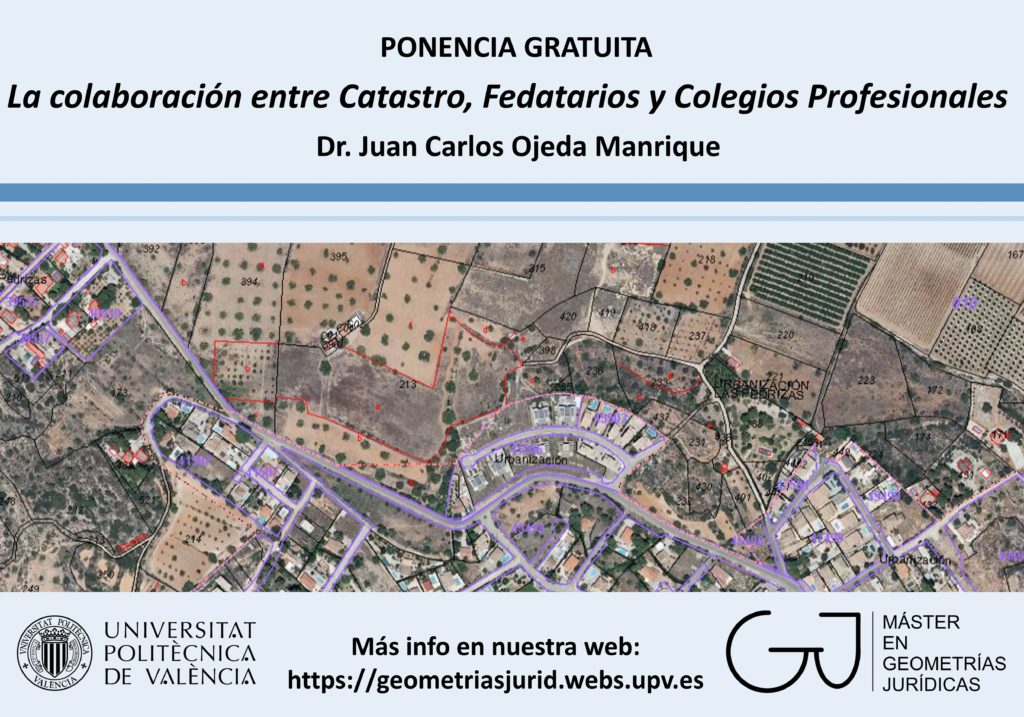 Coordinación entre Catastro, Registro de la Propiedad y Notariado. 